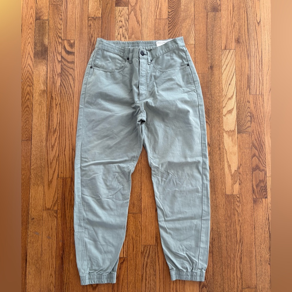 rag & bone Boy’s Light Gray Cargo Pants